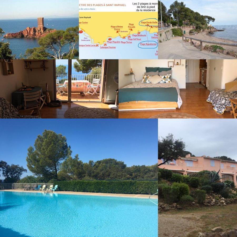 Appartement Boulouris Panorama Vue mer à Saint-Raphaël Extérieur photo